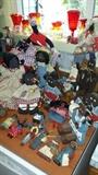 The black face dolls and 'stuff'
