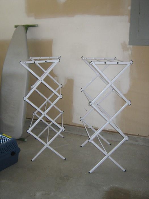 remember these?  how you dry your delicates!  Two metal coated drying racks