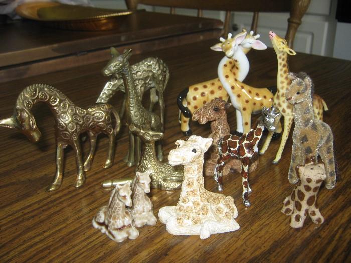 calling all giraffe collectors, come see our herd...