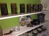 THAI ELEPHANT MUG TANKARD, Yale Berry Press, Emile Henry Lions Head Soup Bowls, teacups, wine glasses and others