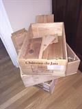 Wood wine boxes