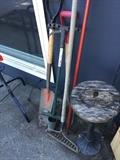 Assorted garden tools