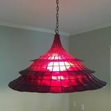 Faux Capiz Lamp - Beautiful!!