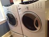 GE front-load washer & gas dryer