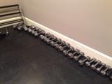 Dumbells in various weights