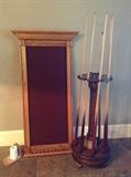 Pool table accessories (included with pool table & not separately)