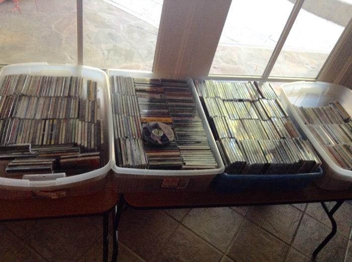 Lots of CD's & DVD's