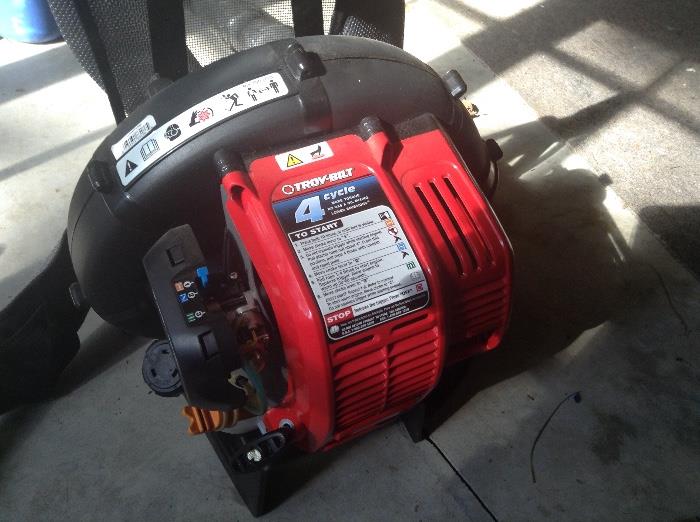 Troy-Bilt gas powered leaf blower