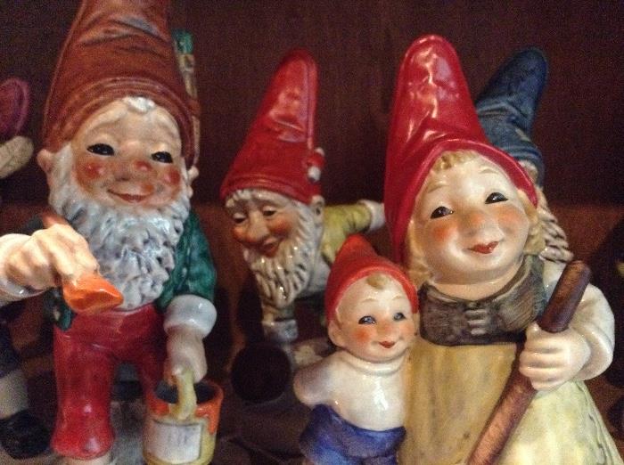 Vintage Goebel gnomes