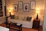 Sofa, Lamps, Artwork & more