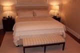King-size Headboard, Bench & Nightstands Not For Sale