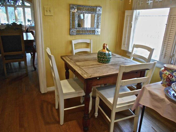 Farmhouse Table, Chairs