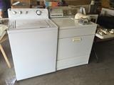 New washer and Gas dryer