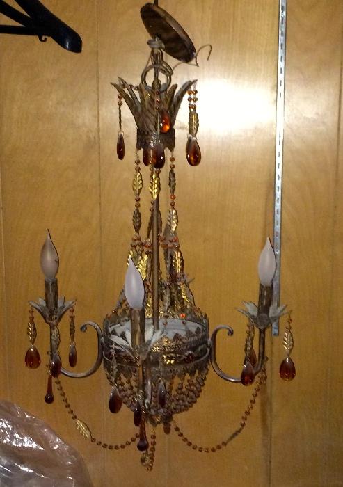 Vintage chandeliers
