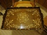 Inlaid wood Tray