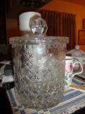 Cutglass Jar