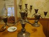 Sterling Candleholders
