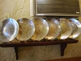 Reed and Barton limited Edition Silverplate Plates