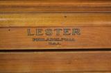 A8#5 Lester 1954 Spinet Piano Medium Finish French Legs  Keys Dead Condition of 5/6 #242701
