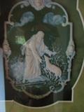 Framed Jasperware Christ plaque c. 1908