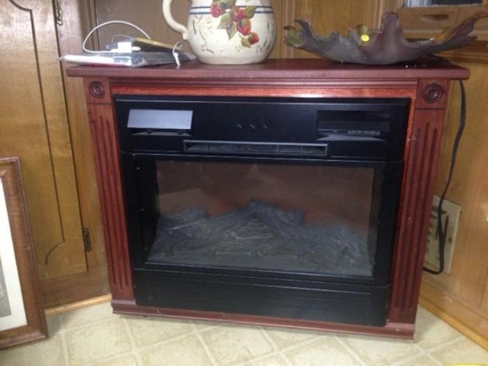 Electric Fireplace=portable $50.00