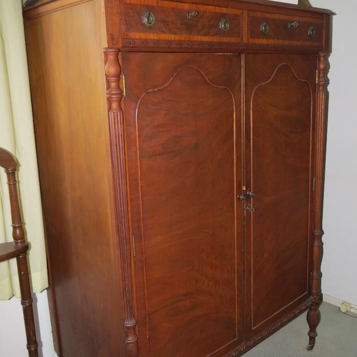 Antique Wardrobe - West Michigan Furniture Co