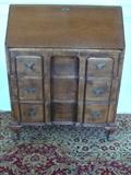 Gorgeous Slant Topped Desk with 6 Drawers