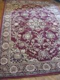 Persian Rug in Beautiful condition!  7' 10" x 5' 3" Minster 100% Olifine Pile, Color 305 Garnet, Style 246098, Sarabaud, Saudi Arabia, # 23026762149SH
