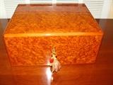 Beautiful Burled Wood Humidor