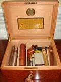 Beautiful Burled Wood Humidor