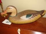 Mallard Duck Decoy: Carved, Painted and Signed by Horace Graham