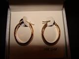 Gold Hoop Earrings 10K