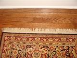 Beautiful Whittall Rug Celanglo, Needlepoint Weave, Pattern 692, Color 373, Size 9 x 12, Register # 5291, Whittall Assoc. Inc. Worcester, Mass.
