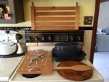 Vintage Kitchenware & Stove