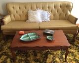 Lovely Button Tuck Back Sofa, Treasure Craft, & More