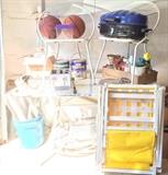 Vintage Patio Set (Neat Round Back Chairs), Lounger & More