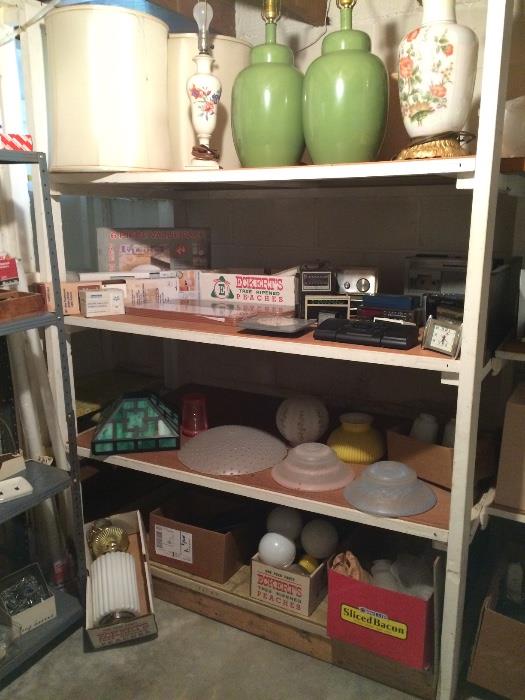 Vintage Lamps, Lamp Shades & More