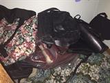 assorted purses