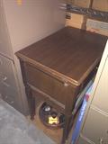Singer Sewing Machine and Cabinet