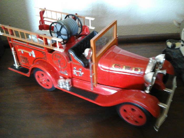 FIRETRUCK WHISKEY DECANTER