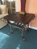 Wrought iron table
