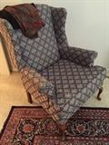 Wing Back (has ottoman)