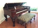 ~ An 1864 Antique Knabe Square Grand Piano with bench
Estate $10.000.00