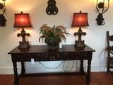 ~ Abbot Console 70"W x 24"D x 31.5"H Finish: Tabacco
Retail $3498.00
Estate $2500.00