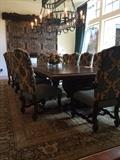 ~ Large Antique Italian Dining Table 13'L x 5'W in Dark Walnut
Retail $27,500.00
Estate $22,500.00
