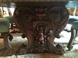 ~ Large Antique Italian Dining Table 13'L x 5'W in Dark Walnut
Retail $27,500.00
Estate $22,500.00
