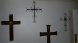 many crosses to hang in different styles