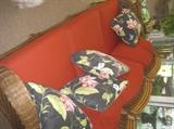 Wicker couch