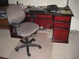 Office desk and chair