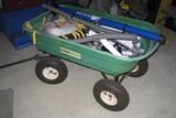 Outdoor cart with boat gear